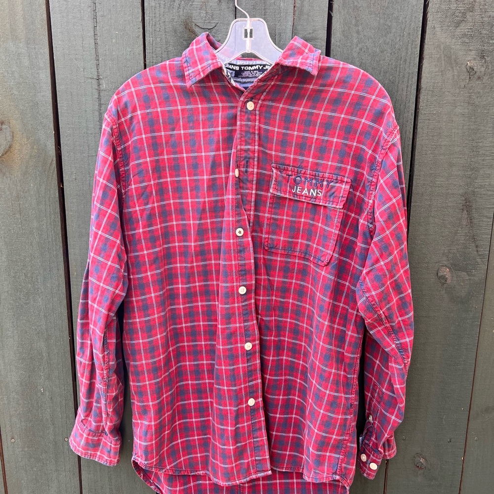 vintage Tommy Hilfiger flannel